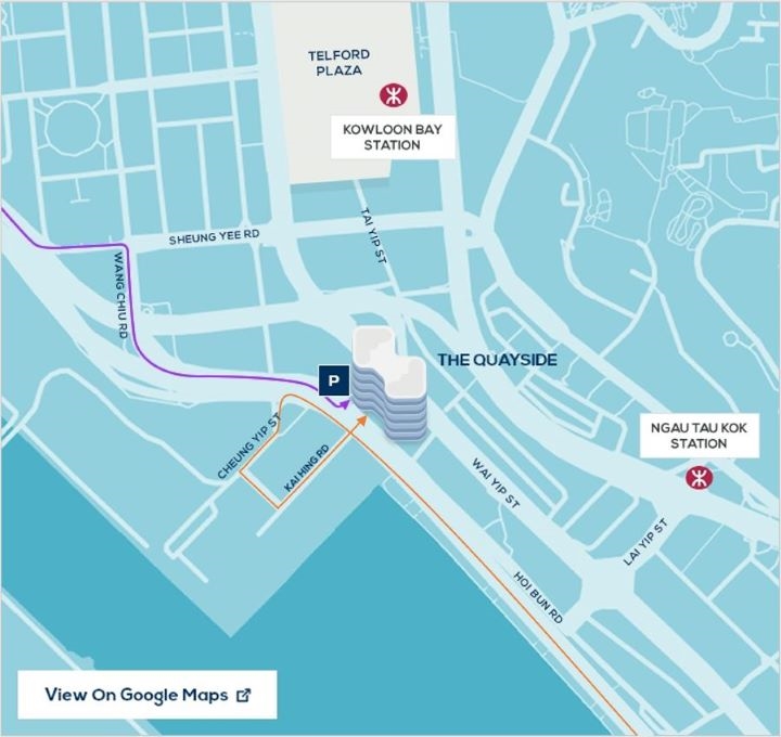 Parking Location The Quayside